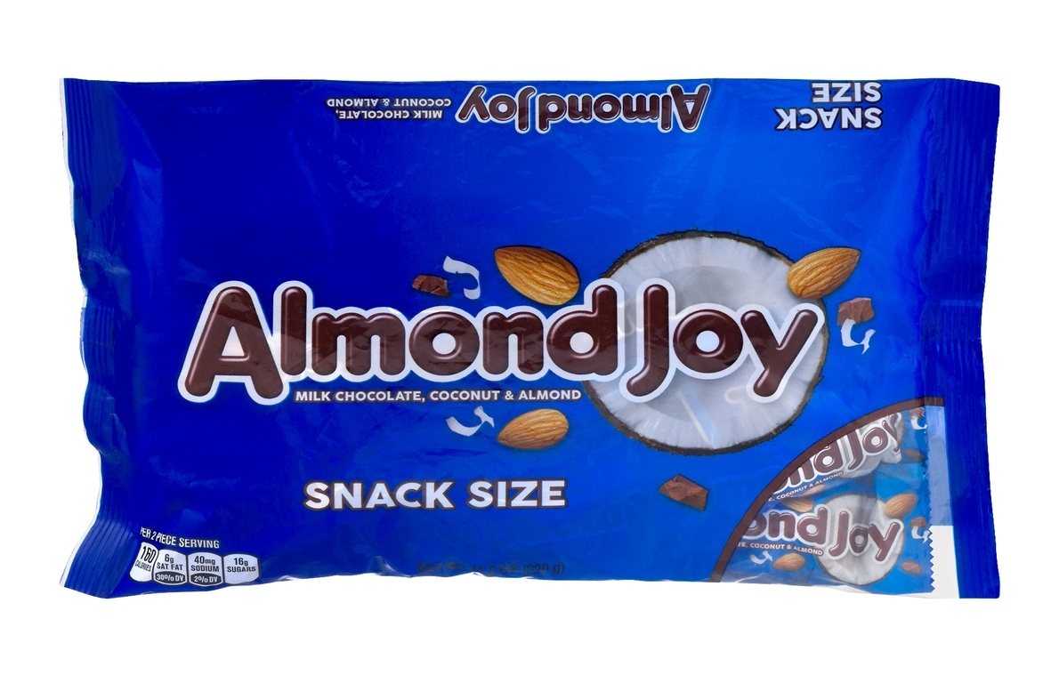 Almond Joy from 20 Healthiest and Unhealthiest Halloween Candies Slideshow The Daily Meal